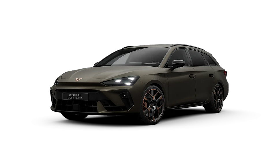 Imagen del CUPRA León Sportstourer VZ Extreme donde se muestra su diseño exterior.