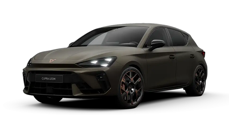 CUPRA León exterior VZ, la versión de este modelo emblemático que ofrece un alto rendimiento en cada viaje.