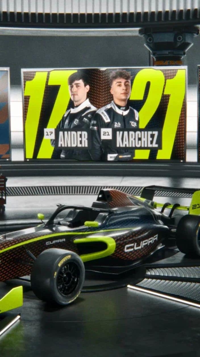 L’écurie CUPRA représentée par Ander & Karchez, deux figures majeures du streaming espagnol