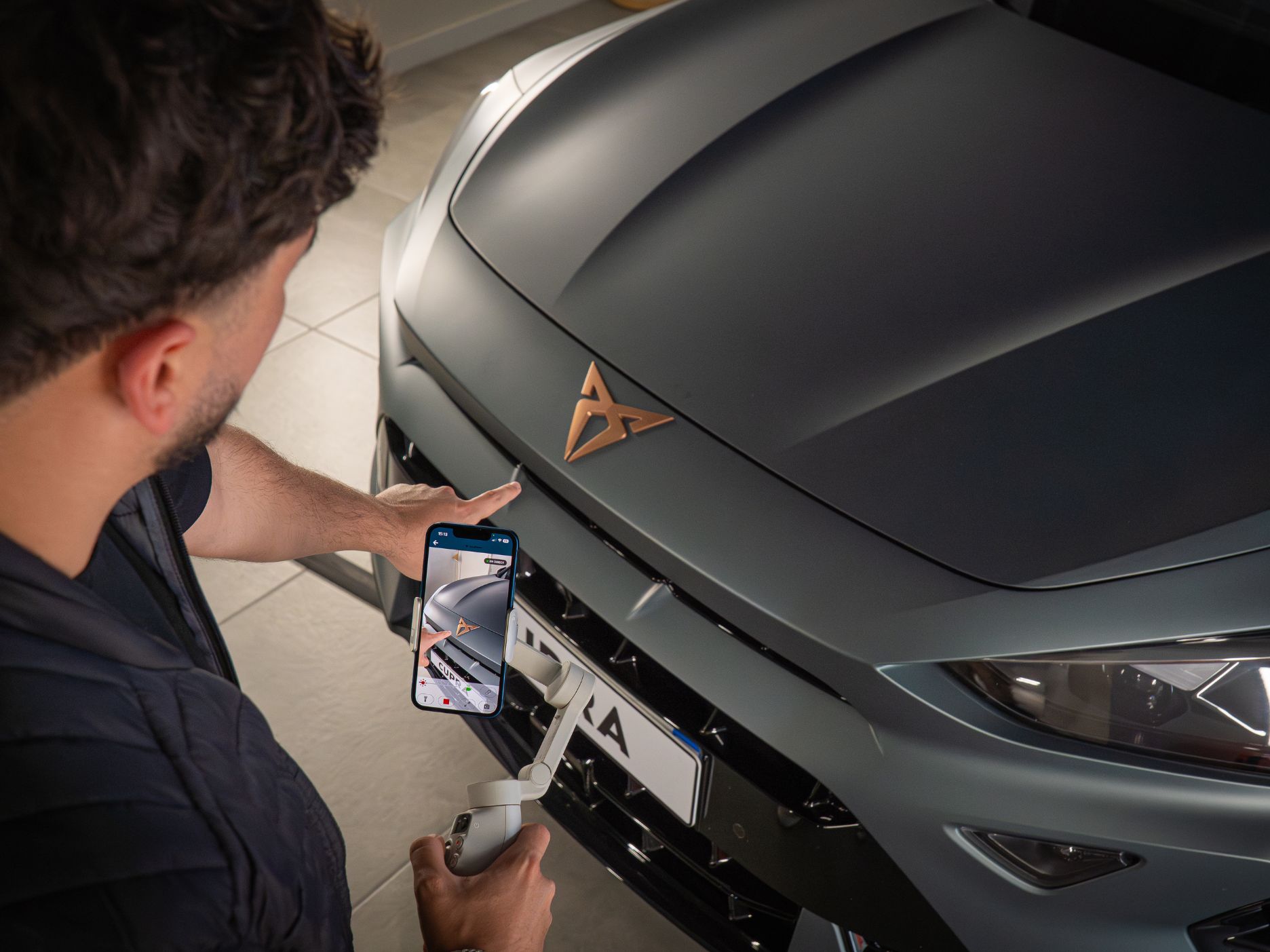 CUPRA Formentor dévoilée lors d’une présentation live.
