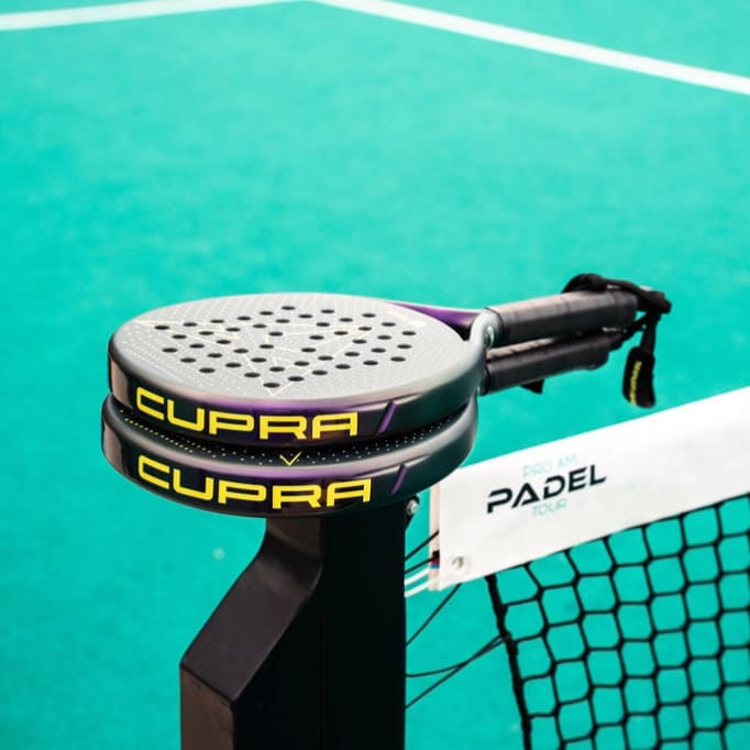CUPRA x Wilson Padel Rackets at Pro Am Padel event