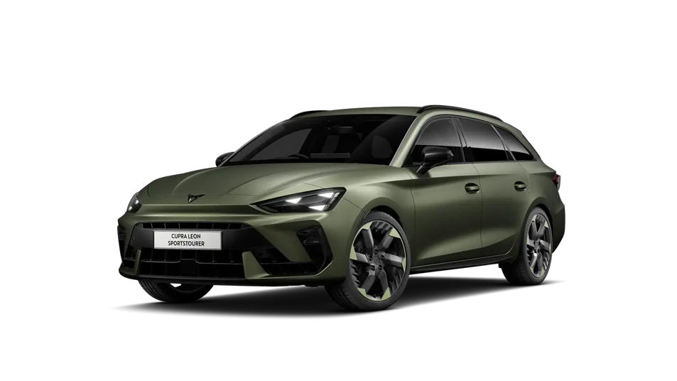 CUPRA Leon Sportstourer Tribe Edition showcasing its exterior details.