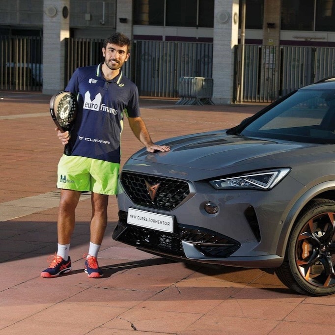 CUPRA Formentor, voiture officielle du World Padel Tour