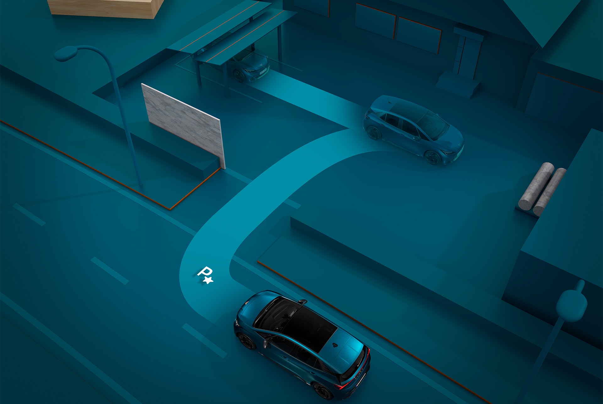 CUPRA Born Trained Park Assist car safety feature