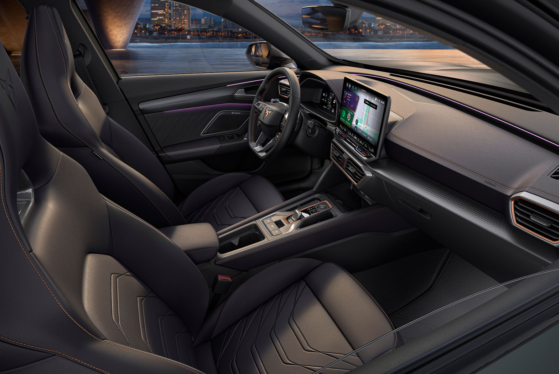 CUPRA Formentor Interior Exterior Design Lighting And Bucket Seats CUPRA Formentor Interior Exterior Design Lighting And Bucket Seats