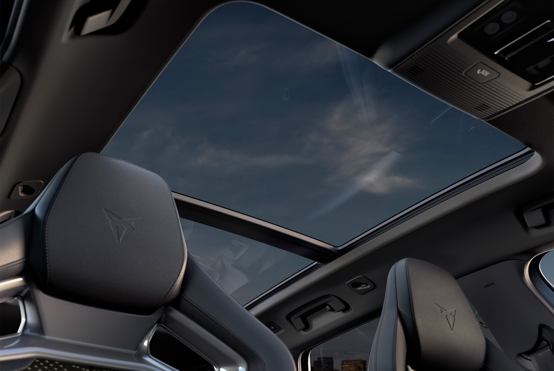 cupra leon sportstourer skyline equipment upgrade car panorama electric sunroof