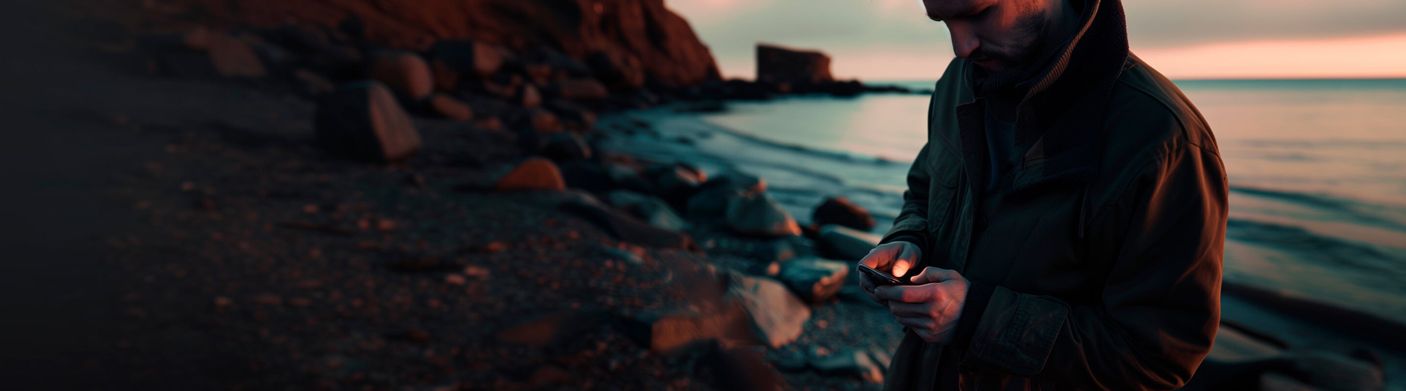 User interacting with connected services via smartphone, showcasing CUPRA’s integrated infotainment and remote vehicle access features.