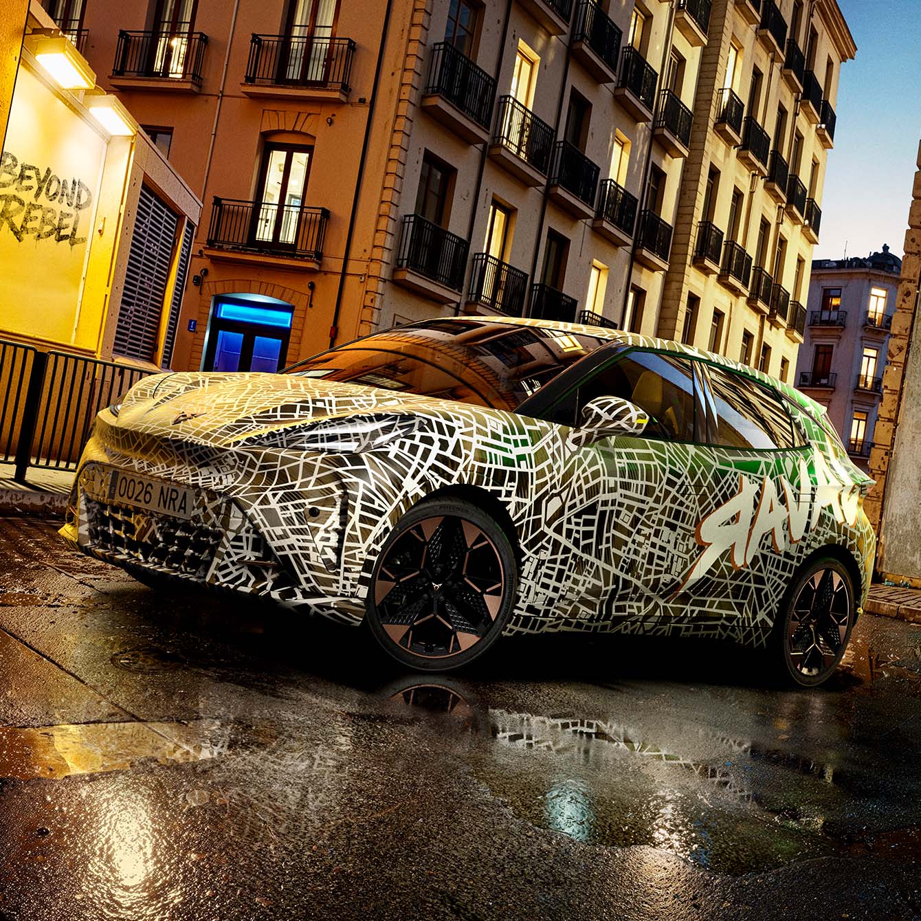 Camouflaged CUPRA Raval for the IAA Mobility 2025