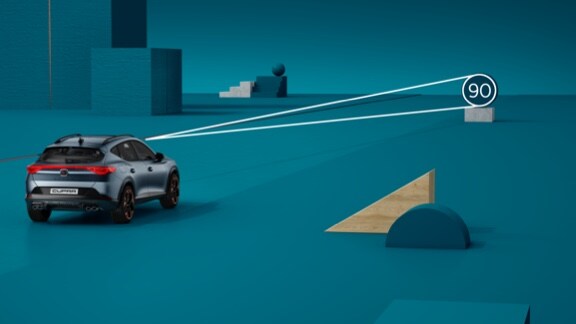 nouveau cupra formentor 2024 avec détection des signaux