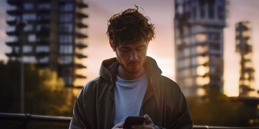 cupra driver monitoring the charging level of his plug-in hybrid electric vehicle via the my cupra app